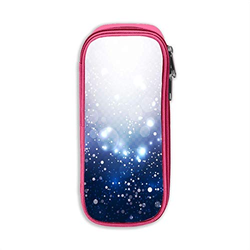 Preisvergleich Produktbild Bubble-Lights Pencil Pen Case Beuteltasche Student Stationery Office Kosmetische Schminktasche Aufbewahrung Pink