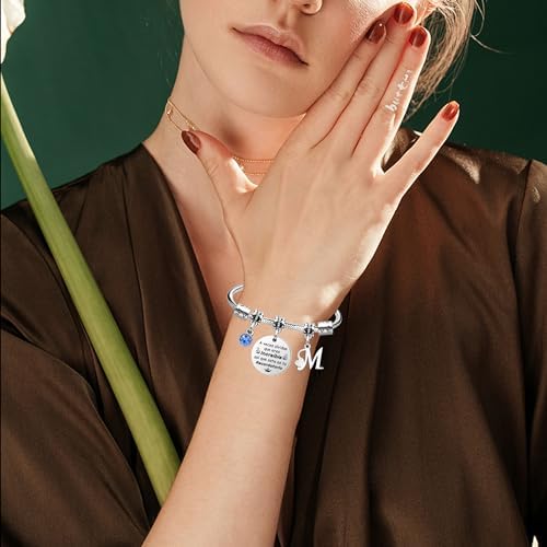 Pulsera de letras encanto plateado para mujeres 41u4UH7we3L. AC SR38. SL1000