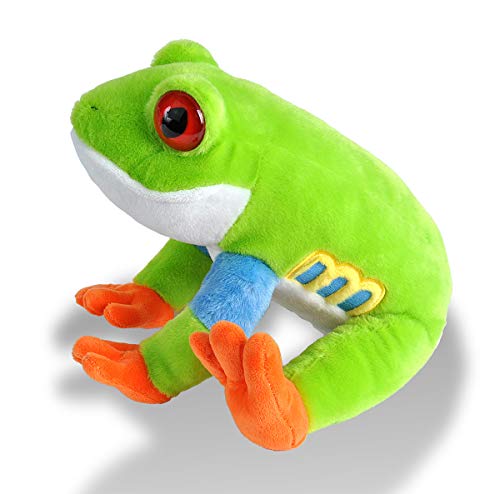 Wild Republic Red-Eyed Tree Frog Plush, Stuffed Animal, Plush Toy, Gifts For Kids, Cuddlekins 12 Inches #TOP6