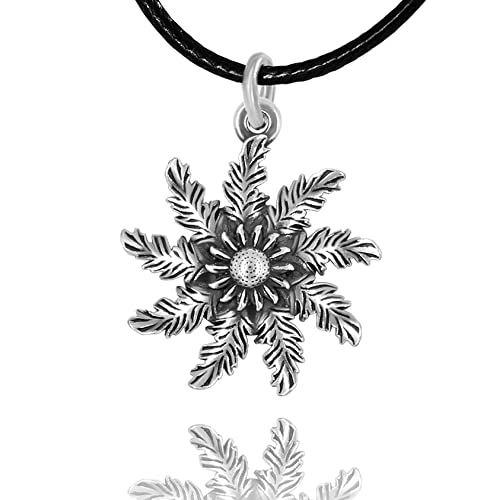 Collar colgante Sol Etnico de 24mm - Colgante protector con Flor del Sol Vasca - Poderoso amuleto en plata que se envía en una cajita de regalo