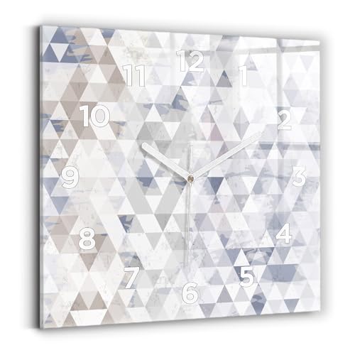 Horloge numérique de qualité supérieure Wallfluent à affichage analogique épuré