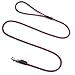 Mendota Pet Show Snap Leash - Dog Lead - Made in The USA - Raspberry, 1/8 in x 4 ft - for Small Breeds
