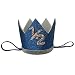 iMagitek Baby Boy 1/2 Birthday Crown Hat, Baby Boy 6 Month Birthday Party Hat Headband - Silver & Blue