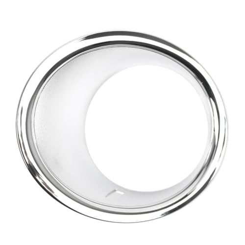 Cninba13 (Right Side) Light Covers Lamp Trim Ring Front Fog Light Lamp Ring 1 Pc For Mini Cooper R55 R56 R57 07-11 ABS Chrome