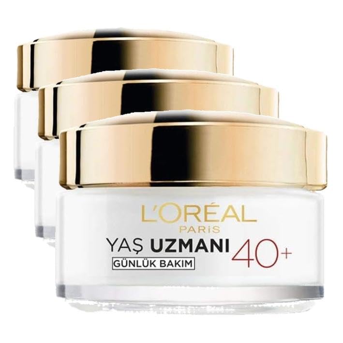 L'Oreal Paris Yaş Uzmanı 40+ Kırışıklık Karşıtı Sıkılaştırıcı Krem (3 paketi)