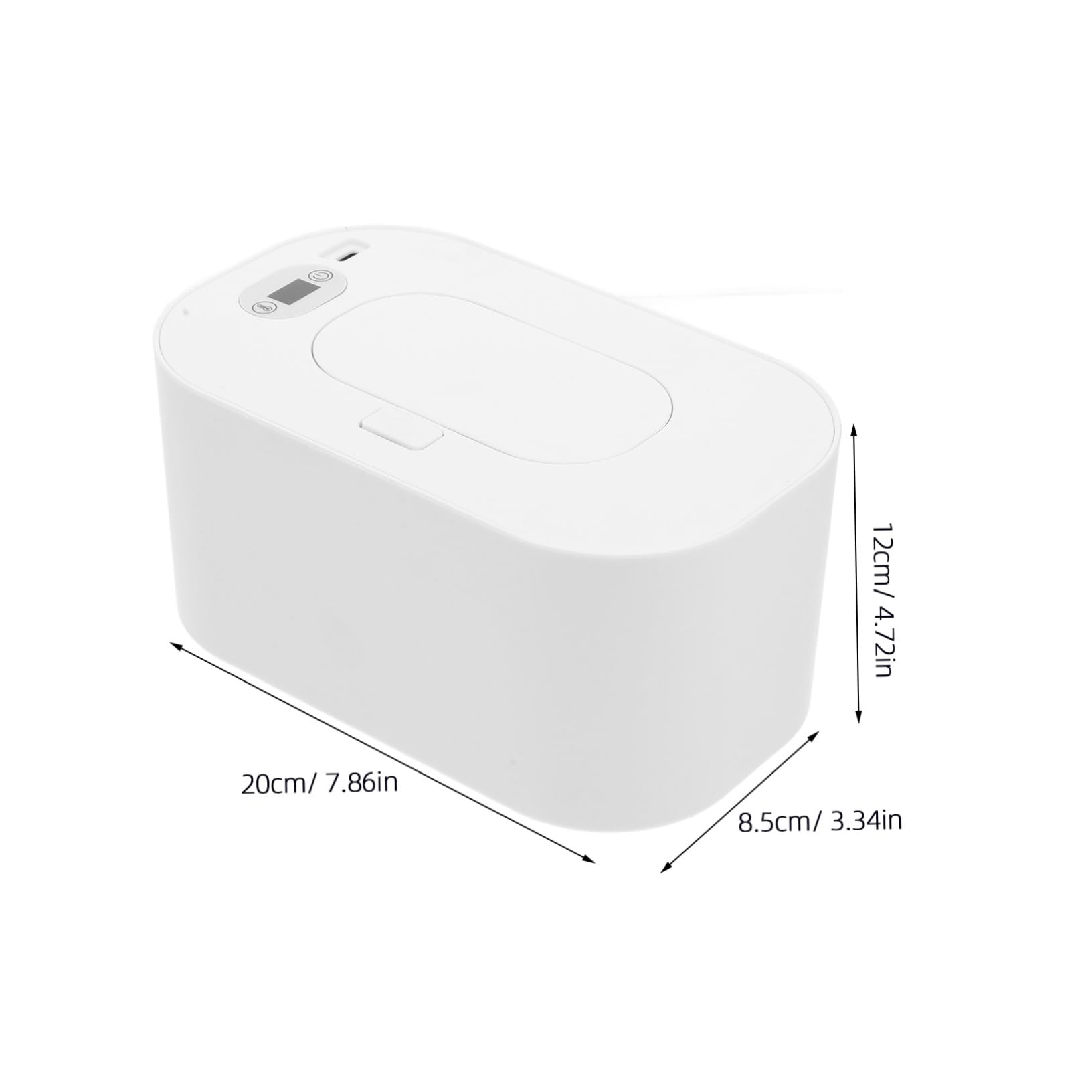 HANABASS Portable Baby Heater Warmer for Infant Wipes Large Capacity Easy to Carry Comfortable for Night Changes