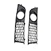 XLL Grille antibrouillard Côté Bas 2pcs Avant Voiture Phares antibrouillard Grille Grill Pare-Chocs Fit for Audi A4 B6 2001-2005 Pièces de Rechange Phares antibrouillard Grille