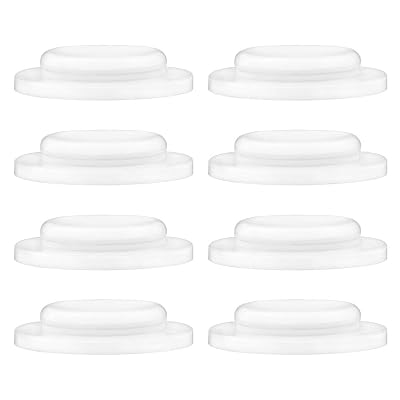 Maymom Write & Reuse Baby Bottle Labels for Daycare/Sealing Disc Compatible with Philips Classic Bottles, Maymom Screw Ring.