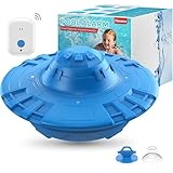 Pool Alarm, Floating Pool Safety Alarms for Inground & Above Ground Pools – Loud 110dB Alert, Adjustable Sensitivity, Protection for Kids & Pets (Blue)