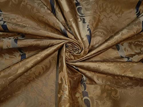 Tissu jacquard en taffetas de soie haut de gamme pour haute couture
