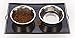 PEGGY11 Deep Stainless Steel Anti-Slip Dog Bowls - 2-Pack, 8 Cups