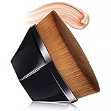 【Leggero e Portatile】Il pennello per il viso pesa circa 33g e la dimensione è 6,2cm (pennello) * 1,8cm (fondo) * 4,3cm (altezza), viene fornito con una scatola protettiva di immagazzinaggio che ti consente di trasportarlo più facilmente e di mantenerlo più pulito dopo l'uso. Inoltre, è molto carino e generoso, può essere regalo ideale per amici.
