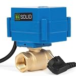 U.S. Solid – U.S. Solid Motorisierter Kugelhahn 220V AC mit Stecker 1/2 Z