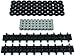 NEW Lego Tire, Wheel and Square Axles Bulk Lot - 100 Pieces Total