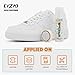 COZGO White Shoe Polish for Sneaker, Scuff Cover Shoe Whitener Whiteness on White Shoe Sneaker Leather Canvas, Mesh, Tennis, PU, Fabric, Foam and Rubber