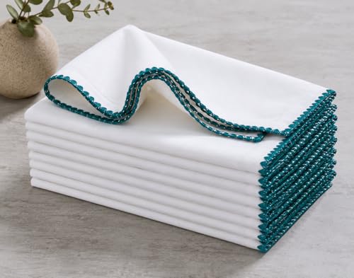 Bedding Craft Servilletas de Tela Pack de 12 18x18 miniatura 5