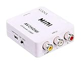 Achtung: Bitte verbinden Sie Ihr Netzkabel (im Lieferumfang enthalten), um diesen Video-Konverter perfekt zu machen. Stellen Sie sicher, dass Ihr Gerät hdmi-Anschluss hat.