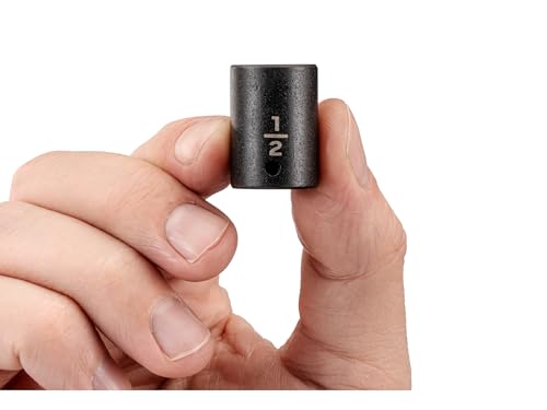 Image of TEKTON 1 /4 Inch Drive x 1 /2 Inch Shallow 12-Point Impact Socket | SID02213