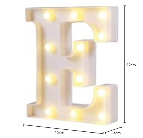 Luminária de Letra com LED (E)