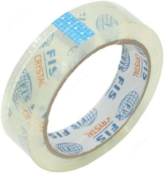 FIS FSTA1X72CC Tape, 2.5 cm x 72-Yard Size, Clear