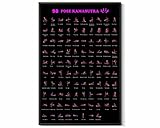 Pose Kamasutra Instruction Poster Sex Guide Workout Wall Art Completely Illustrated Sexual Life Wall Print Sexy Modern Position Wall Decor For Home Living Room Bedroom Office Poster UNFRAMED