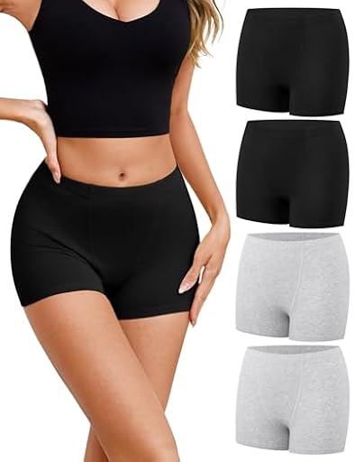 Ocexteur Boxer Mujer Algodon Bragas Pantalones Cortos Culotte Shorts Braguitas Bóxer Elástico de Algodón Ropa Interior Cómodas y Suaves Pack de 4 | Ya disponible en tu tienda friki favorita! En mundofriki.es! Ocexteur Boxer Mujer Algodon Bragas Pantalones Cortos Culotte Shorts Braguitas Bóxer Elástico de Algodón Ropa Interior Cómodas y Suaves Pack de 4 | Ya disponible en tu tienda friki favorita! En mundofriki.es!