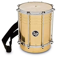 Diameter: 8" (20.5 cm), Height: 10.5" (26.5 cm) Shell: brass, skin: natural skin (goat) with incorporated bamboo stick Tensioning hoops: Brazilian Top Tuning, tensioning screws: 8 pieces, 6 mm Tuning system: Top Tuning, patented, Hardware finish: Chr...