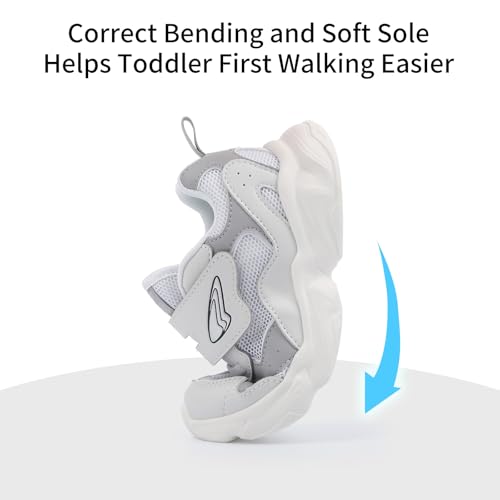 Dr Kong Kid Sneakers Boys Girls Shoes Lightweight Tennis Shoes Breathable Running Athletic Shoes for Toddler/Little Kid3