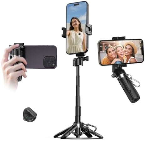 Phone Tripod, Portable Selfie Stick, Pocket Size Selfie Stick For Iphone, Selfie Stick With - View #8