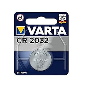 VARTA Batterijen Elektronica CR2032 Lithium knoopcel 3V batterij, Knoopcellen in originele blisterverpakking van 1