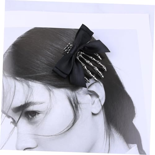 Barrettes Cheveux Halloween design original pinces griffes noires - 6