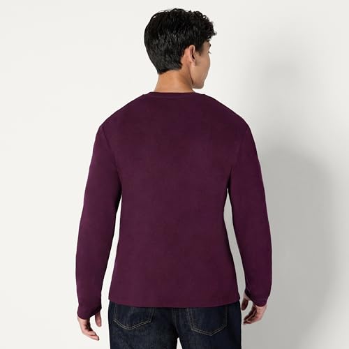 Image of Amazon Essentials Men's Long-Sleeve Henley Shirt