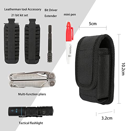 Multitool Sheath, Multitool Pouch, EDC Belt Organizer for Pen