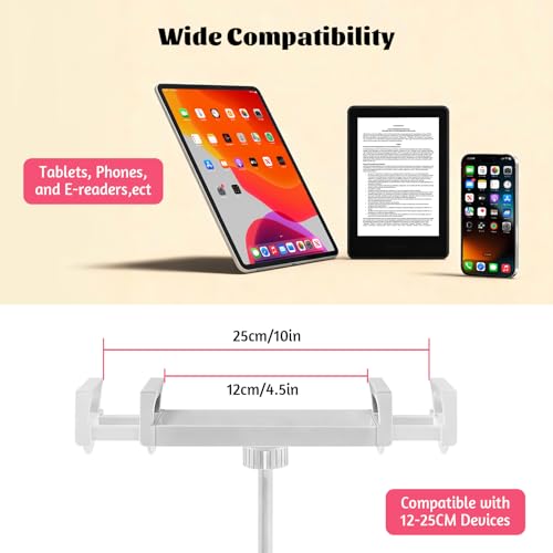 Support de Tablette Tactile Multi-Position avec 3 Bols à Collation