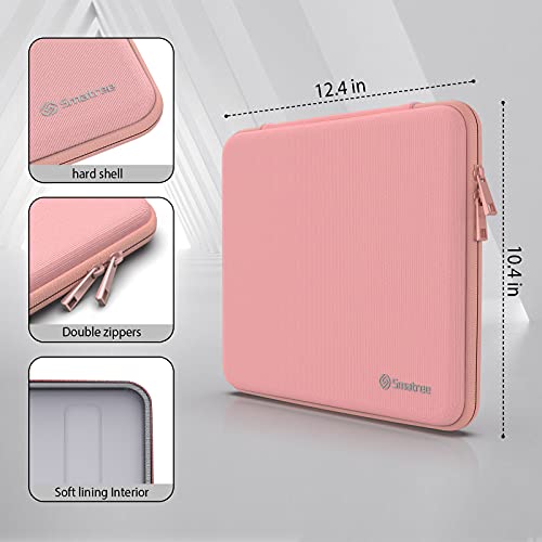 Smatree 13 Inch Laptop Sleeve Case For 14Inch Macbook Pro 2021/ Microsoft Surface Laptop 4/3, Chromebook Flex 5 13Inch Cases, 13 Inch Macbook Pro 2020 Sleeves, Pink (Not Fit 14Inch Laptop!) #TOP2