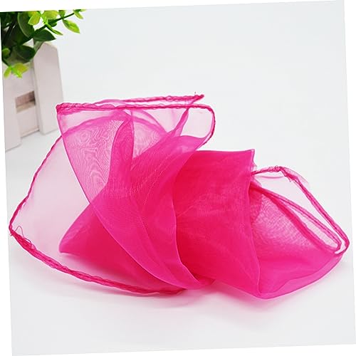 Bufandas de seda para trucos de malabarismo infantil y pañuelos de danza 6 piezas 5
