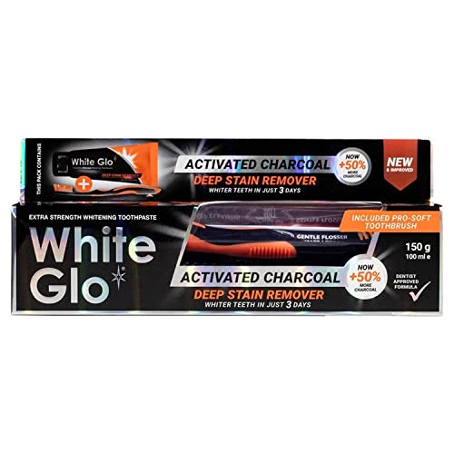 White Glo - Eliminador de manchas de carbón, 5.29 oz
