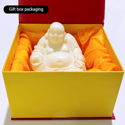 Figura Estatua Buda Feliz Miniatura Maitreya 9x9x7.5 cm miniatura 5