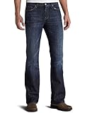 seven for all mankind skinny bootcut 100% Cotton 7 For All Mankind Men\'s A Pocket Classic Bootcut Jean in New York Dark,New York Dark, 28