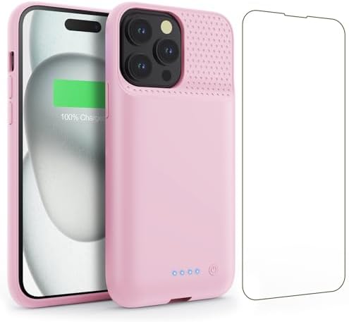Smart Battery Case Per IPhone 16 (6.1") - Power Bank Integrata 7000mAh, Ricarica Wireless, Design Slim E Protettivo - Foto 6