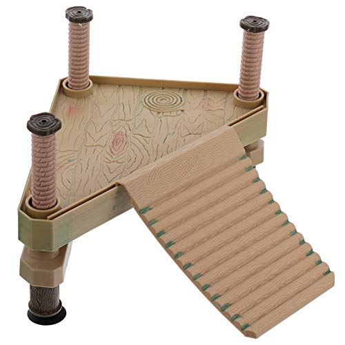 POPETPOP Répteis Plataforma Flutuante Tartaruga Escalando Plataforma Basking Terraço Caverna Com Esc