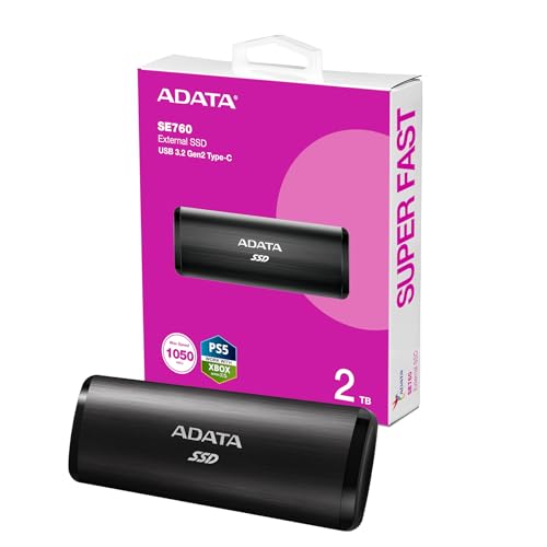 Preisvergleich Produktbild ADATA Portable SE760 2TB USB3.2 Schwarz