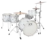 Ungebohrte Bassdrum für größeren, volleren Klang