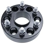 MUIRNAXI-2X-2-6-Lug-Hubcentric-Wheel-Spacers-6x120-Fits-Trucks-Black