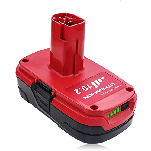 3000mAh 19.2 Volt C3 Replacement Battery Compatible with Craftsman 19.2 Volt Battery Lithium-ion XCP DieHard 130279005 1323903 130211004 11045 315.115410 315.11485 Cordless Tools