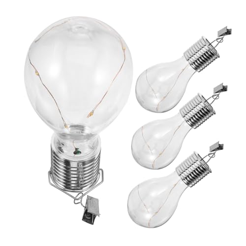 Ampoules LED suspendues solaires pour illuminer vos soirées d'été au jardin