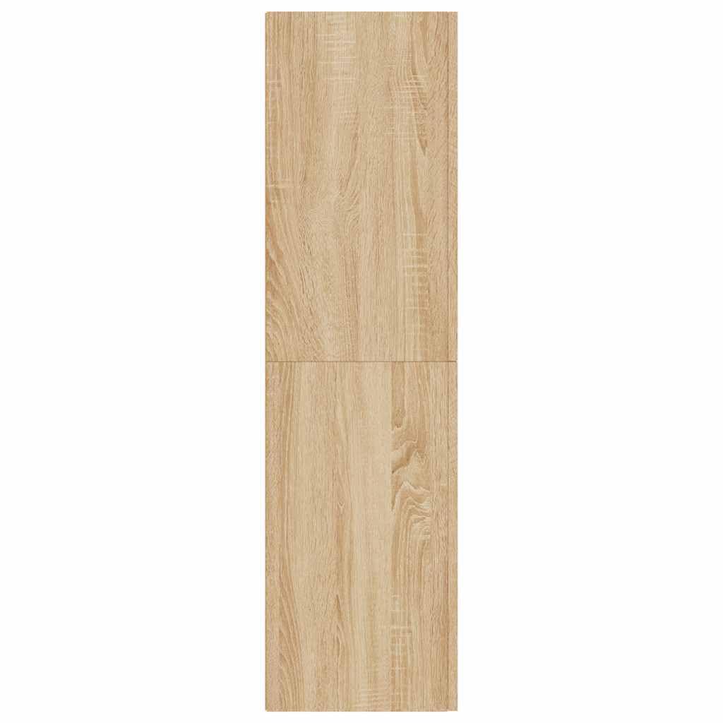 Hothingwell TV-Möbel zum Aufhängen, Holz, 2 Regale, 110 cm | Robustes Wanddesign, Aufbewahrung für Bücher und DVDs, einfache Reinigung mit feuchtem Tuch