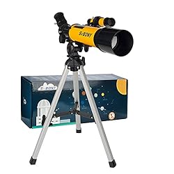 SVBONY SV502 Telescope for Kids, 50mm Kid Telescope, and 5X20 Finder Scope, Gift for Exploring Moon Science Education