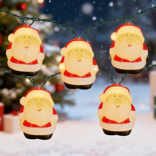 Xingzd 8.5Ft Christmas Santa Light