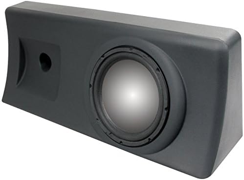 MTX "ThunderForm 2" Loaded Sub Enclosure for Chevrolet S-10 Regular Cab 1995-2003, Isuzu - Hombre , GMC Sonoma Includes 600 w (Peak) FPR Series Subwoofer (CHARCOAL Color)